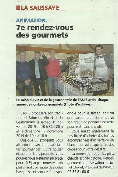 Article Courrier Eure