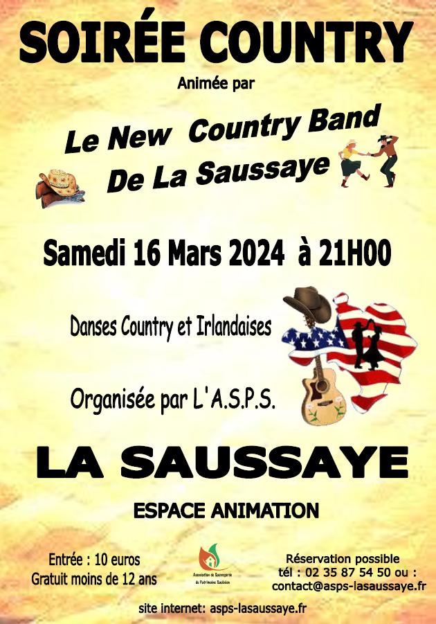 2403 Afiiche soiree country