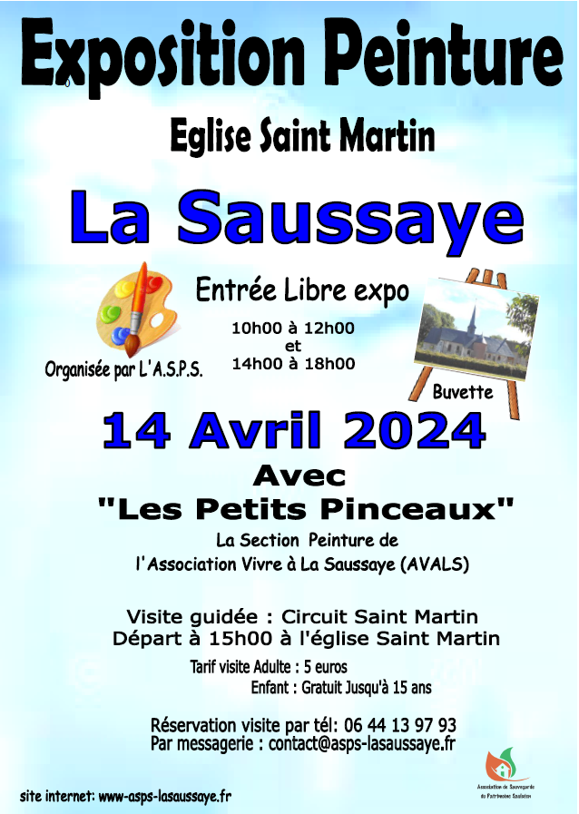 2404 Affiche exposition peinture